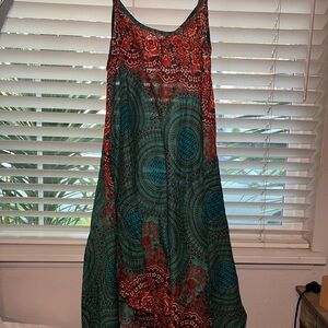 Bohemian Style Sleeveless Dress